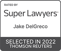 Super Lawyers badge for SG Law Connecticut Attorney - Jake DelGreco