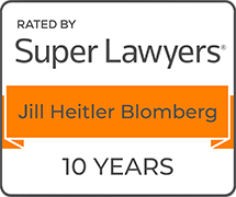 Super Lawyers badge for SG Law Connecticut Attorney - Jill Blomberg