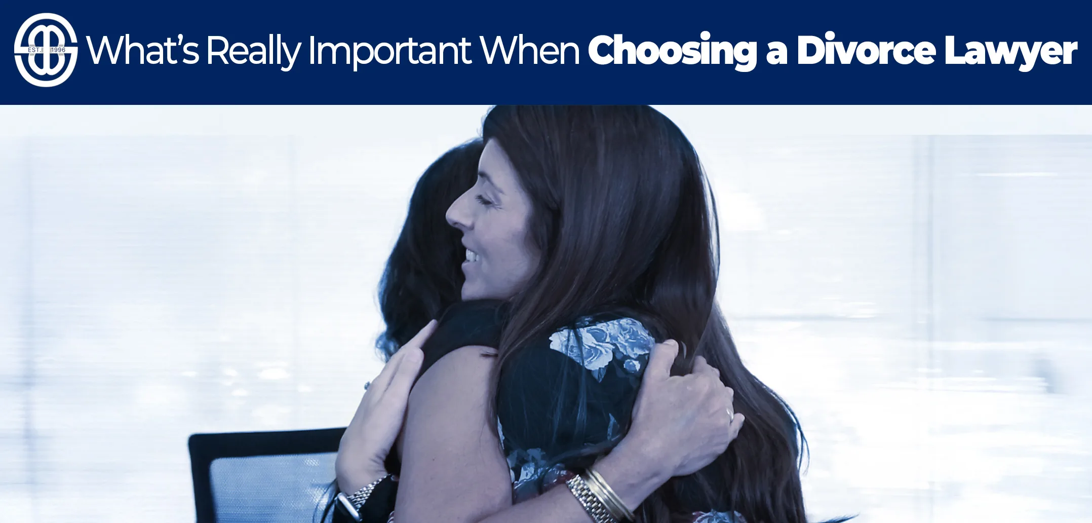 Two women hugging